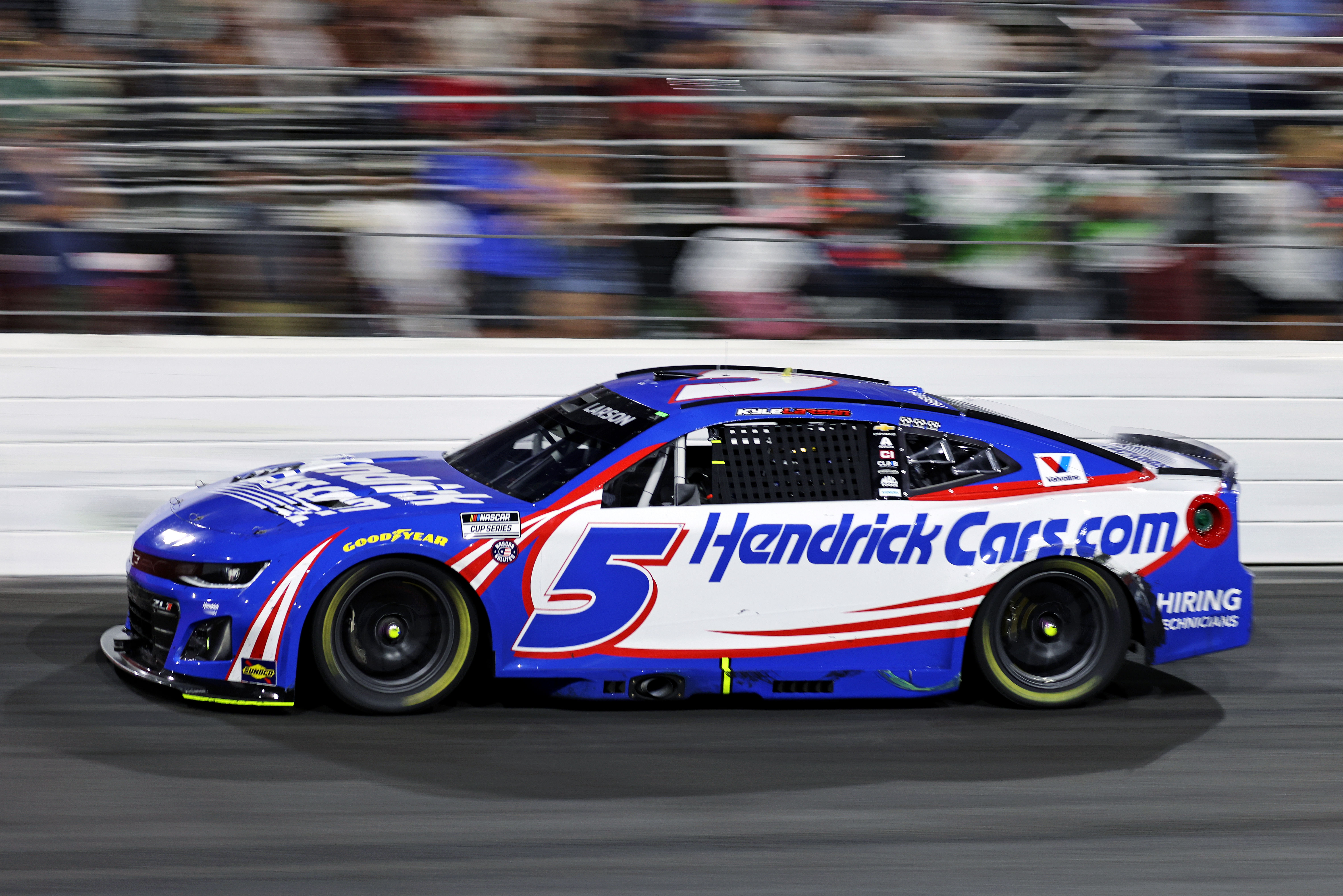 Larson during the All-Star Race - Source: Imagn